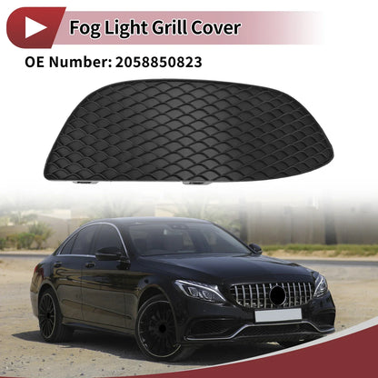 Front Right Fog Light Grill for Mercedes-Benz C300 (2015-2016)