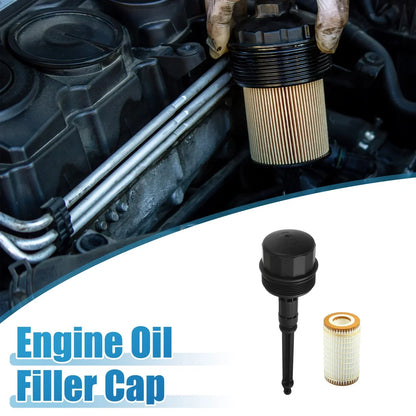 Engine Oil Filter with Housing Cap for Mercedes-Benz C240 C280 C320 (2001-2005)