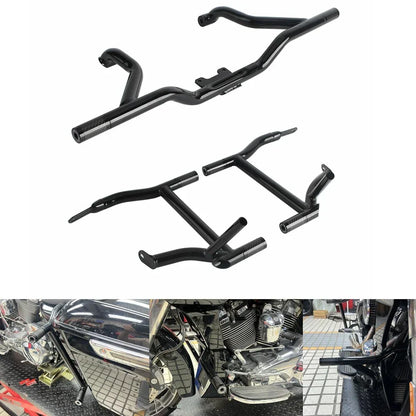 Saddlebag Rails Guard w/ Crash Bar for Harley Touring (2014-2023)