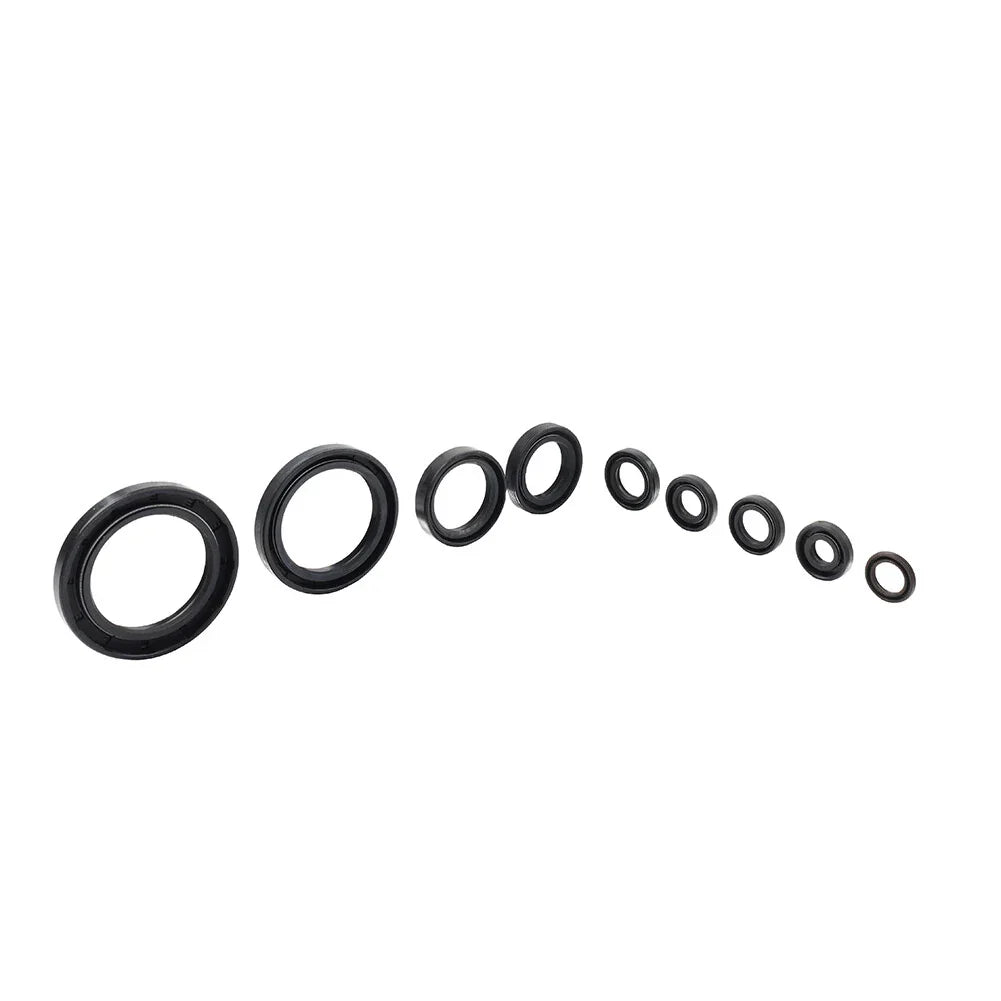 9 x Engine Oil Seal Kit for Honda CRF250R (2010-2017)