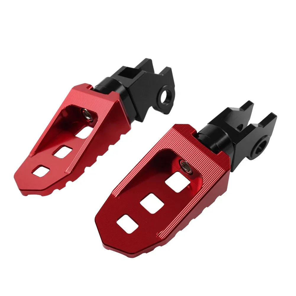 Front Footrests Pegs for Honda CL250 Rebel 250 300 500 (2017-2024) Red