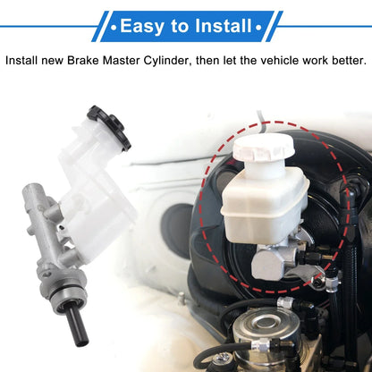 Brake Master Cylinder with Reservoir for Honda Accord CM4 (2003-2008)