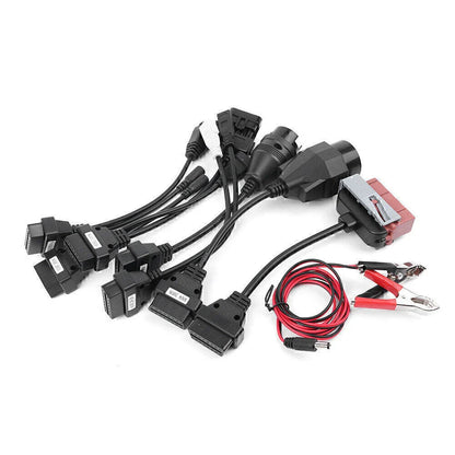 8PCS OBD2 OBDII Adapter Connectors for Automotive Diagnostics