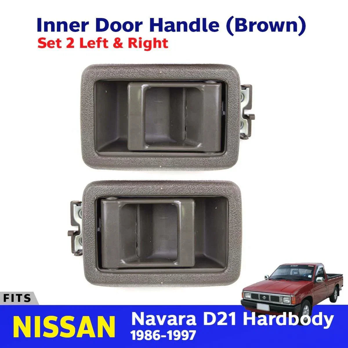 Interior Grip Inner Door Handle Fits Nissan Navara D21 Pickup UTE Truck 1986-97