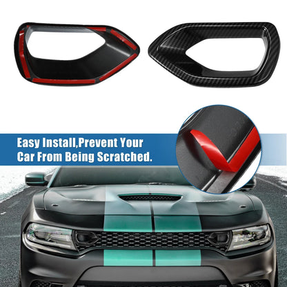 Front Bumper Center Grill Trim Cover for Dodge Charger R/T (2015-2023)