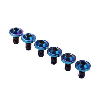 6 x M5x20mm Titanium Alloy Torx Head Bolts for Bike Motorcycle