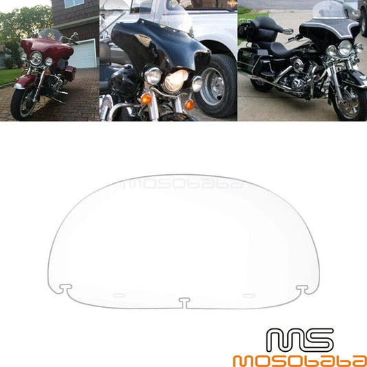 10'' Clear Windshield for Harley Road Glide Dyna Wide Glide FXD (2010-2023)