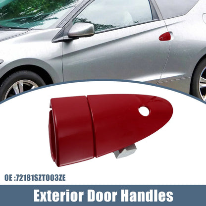 Red Front Left Car Exterior Door Handle for Honda CR-Z (2011-2016)