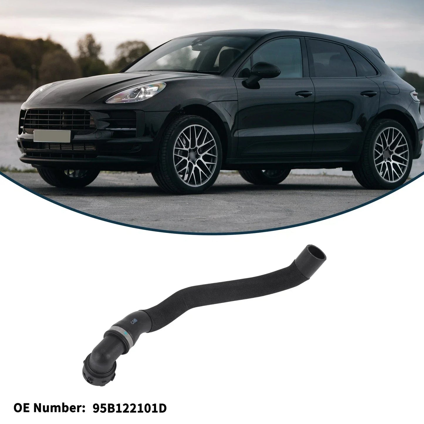 Radiator Hose for Porsche Macan 2016 Upper Hose (2016)