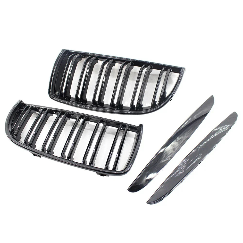 Dual Slat Front Kidney Grille for BMW 3-Series E90 E91 (2005-2008)