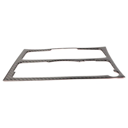 Carbon Fiber Dashboard Console CD Panel Cover Trim for Audi A4 A5 (2008-2015)