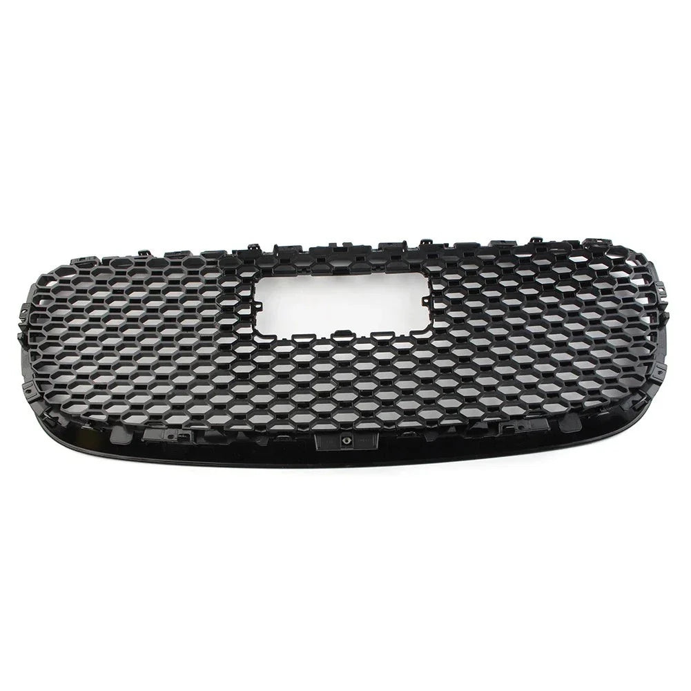 Front Bumper Air Intake Grille for Jaguar XF 2016-2019 Square Hole Black