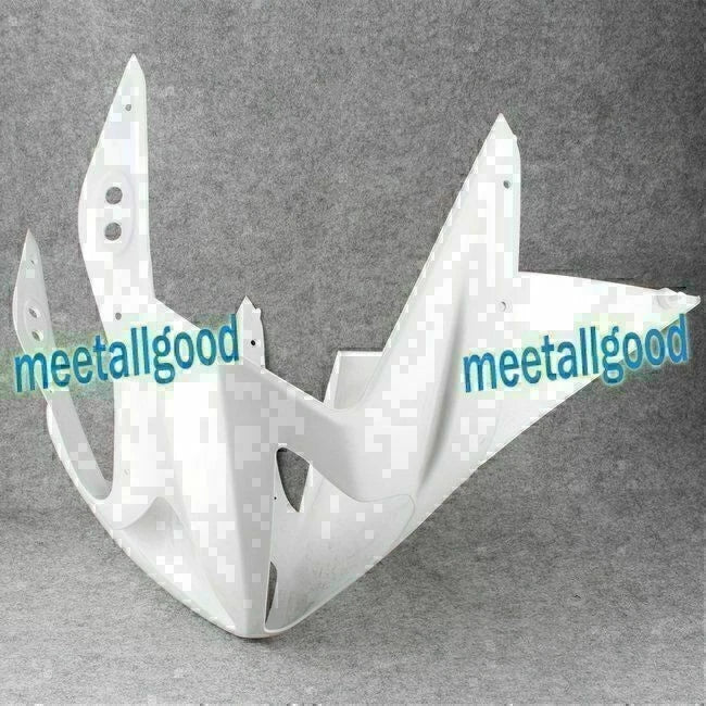 White Front Cowl Upper Fairing for Kawasaki Ninja ZX6R (2003-2004)