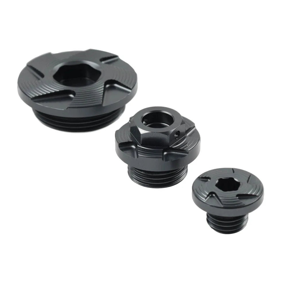 Engine Timing Oil Filter Plug Screws Set for Kawasaki KX250 KX450 KLX450R