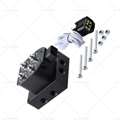 1/4" NPT Manifold Valve Block for Universal Air Bag Suspension System