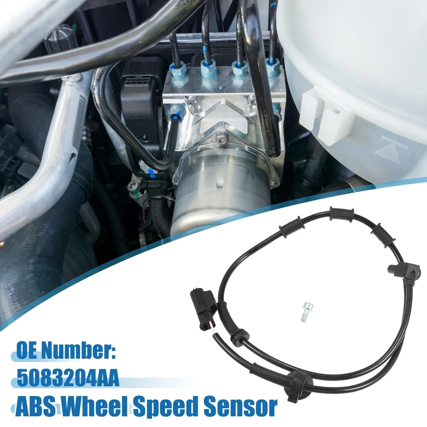 ABS Wheel Speed Sensor for Dodge Ram 2002-2005 (2 x)