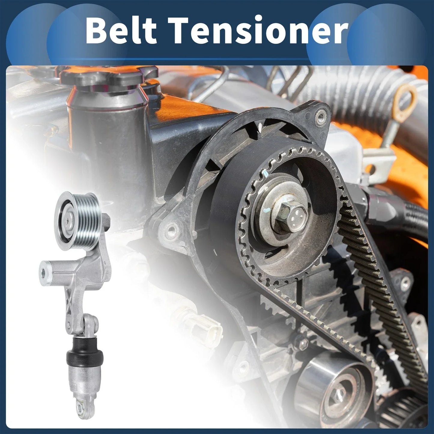 Belt Tensioner for Honda Civic 2013-2022 - Metal 1 x Unit