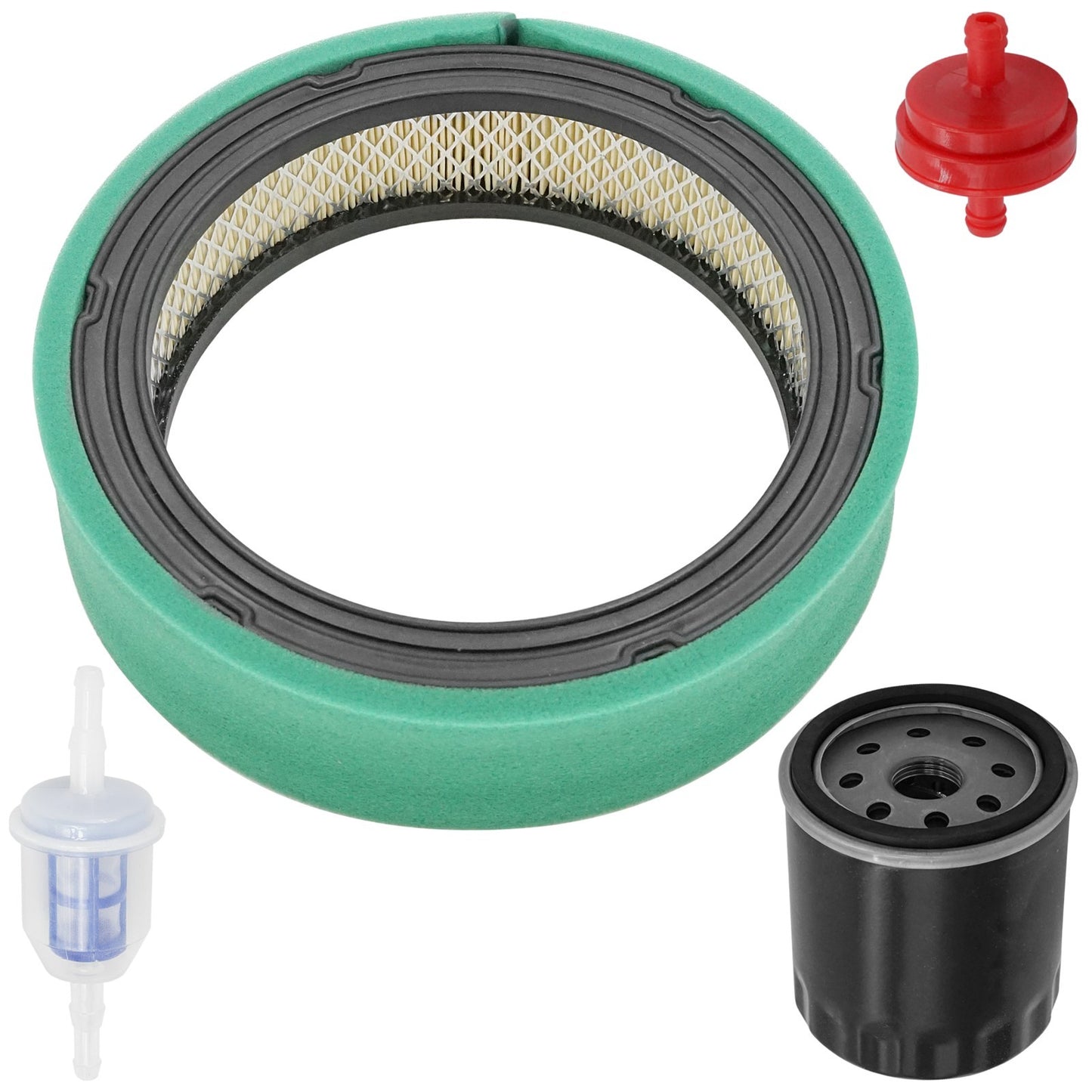 Air and Fuel Filter Replacement for John Deere 316 318 420 (2005–2020)