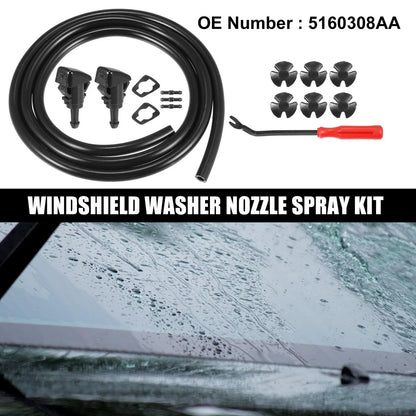 15 x Front Windshield Washer Nozzles for Dodge Caliber (2007-2012)