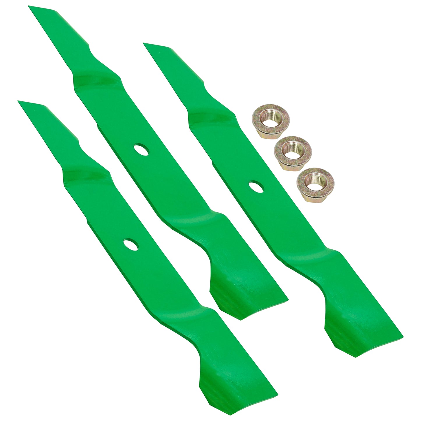 Deck Spindle Kit with High Lift Blades and Nuts for White ZT-2250 (2004–2010)