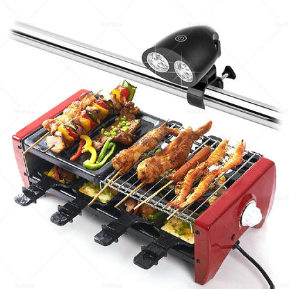 Super Bright LED BBQ Grill Light 360° Rotating for Outdoor Cooking