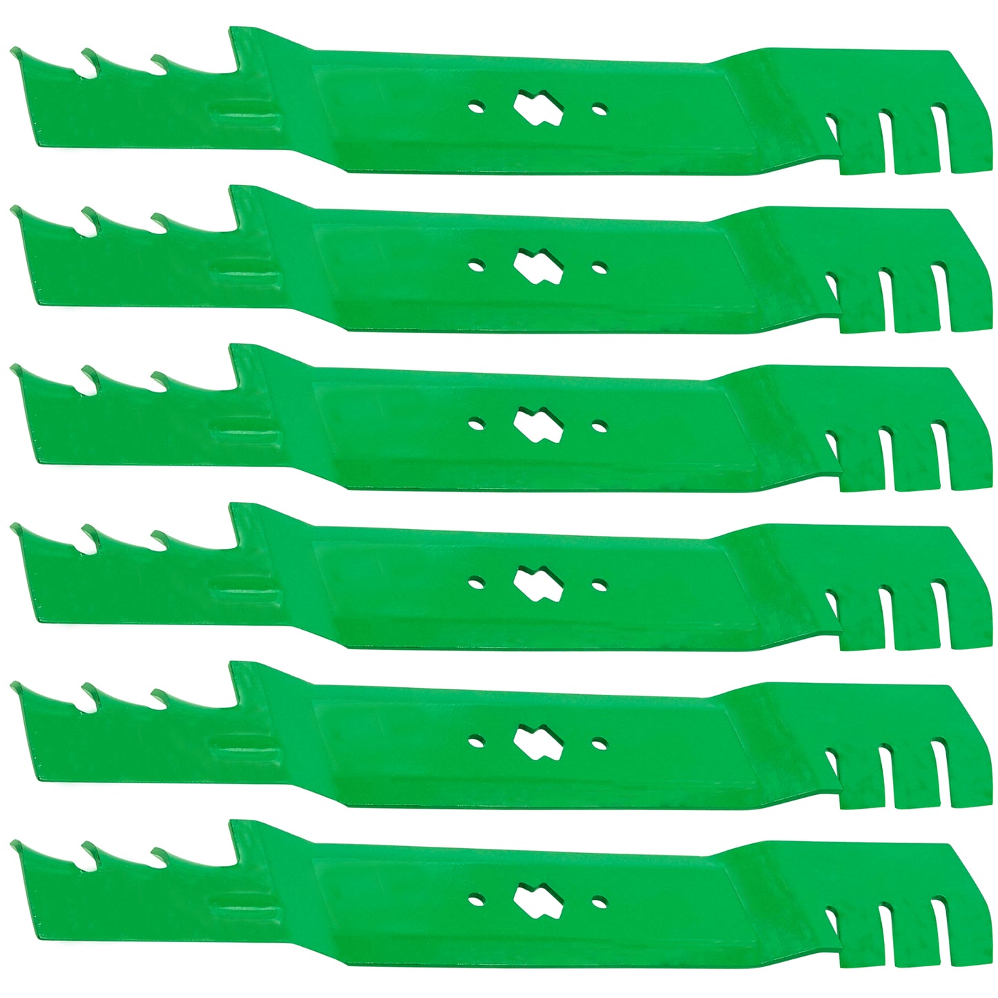 Caltric Gator Blades Heavy Duty for White Outdoor L13 LT13 LT1300 (38")