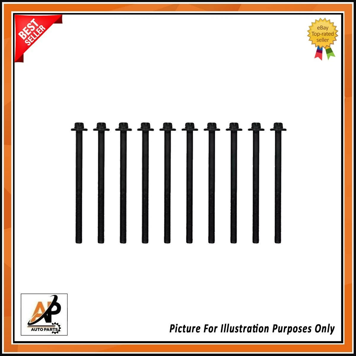 Engine Head Bolt Kit Replacement for Land Rover 2.0L Diesel (2000–2006)