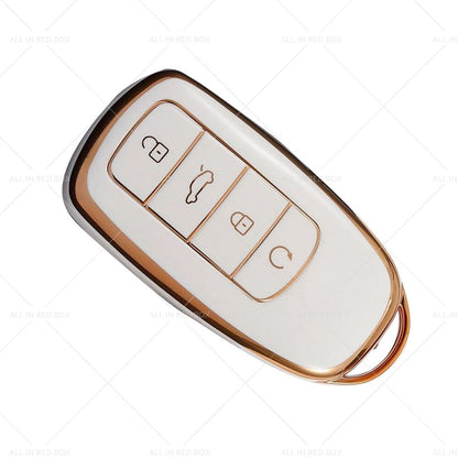 TPU Beige Car Remote Key Fob Case Cover for Chery Omoda 5 (2022-2023)