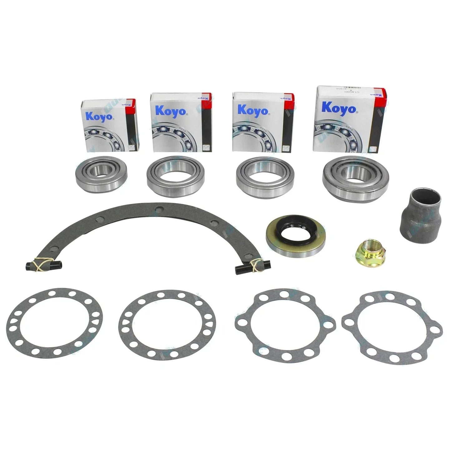 Rear Diff Rebuild Kit + Oil for Toyota Landcruiser PZJ70 PZJ73 (1990-1993)