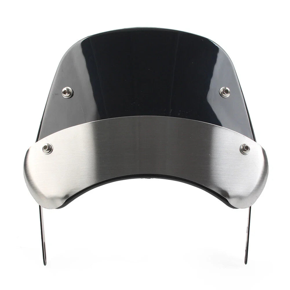 5"-9.45" Motorcycle Headlight Windshield Wind Deflector for Universal Models