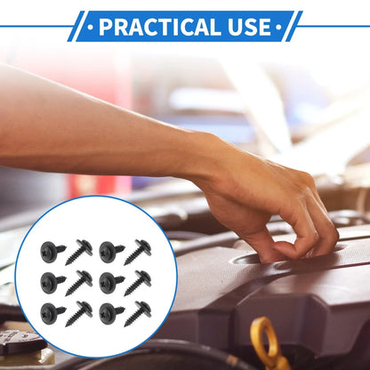 12 x Car Fender Liner Splash Shield Bumper Cover Screws for Honda Accord (2006-2007)