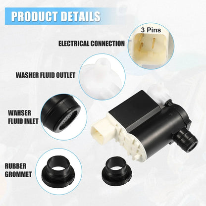 Windshield Washer Motor Pump for Hyundai Veloster (2012-2017)