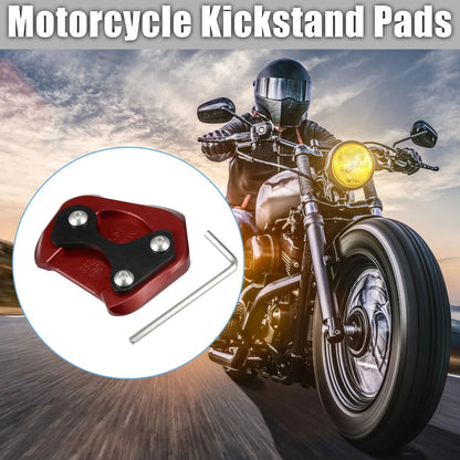 Motorcycle Kickstand Pad Set Aluminum Alloy for HONDA CB200X (2021-2022)