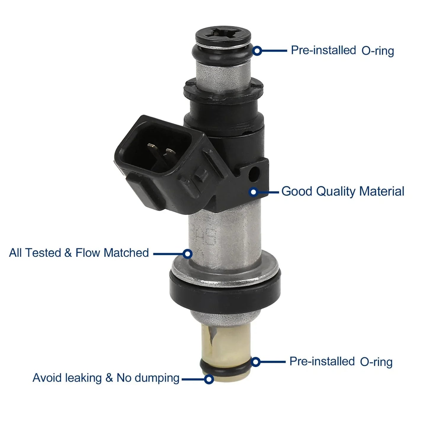 Flow Matched Fuel Injector Nozzle for Honda CR-V 1999-2001 2 x 0.0L