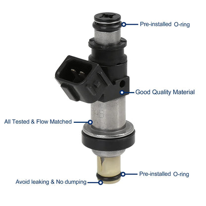 Flow Matched Fuel Injector Nozzle for Honda CR-V 1999-2001 2 x 0.0L