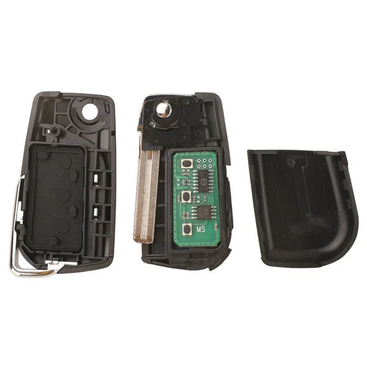 3 Button Remote Car Key Control for Toyota Vios Hilux RAV4 Yaris (2013-2015)