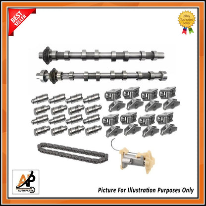 Camshafts Inlet Exhaust with Engine Rebuild Kit for Peugeot DV5RUCD 1.5 ()