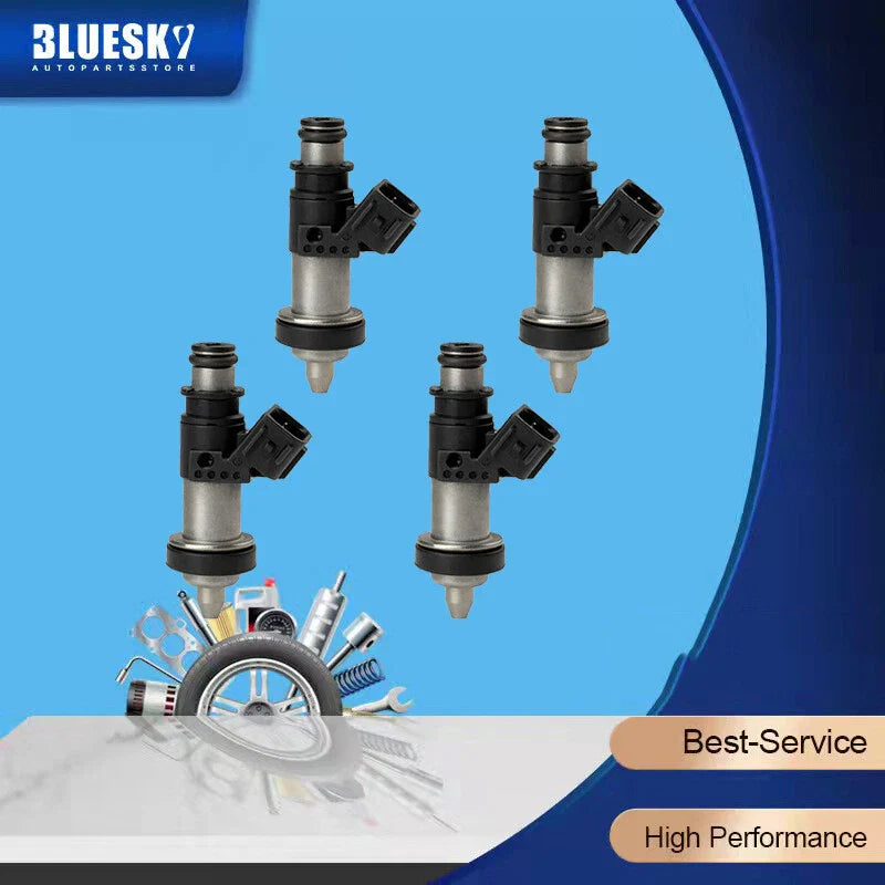 4 x New Fuel Injectors for Suzuki GSXR 600 750 1000 Hayabusa GSX1300 (2001-2023)