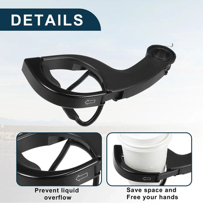 Cup Holder for Porsche Boxster (2013-2020) - Practical Left Drink Holder