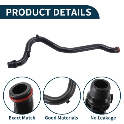 Radiator Hose for Porsche Cayenne 2011-2018 Plastic Coolant Pipe