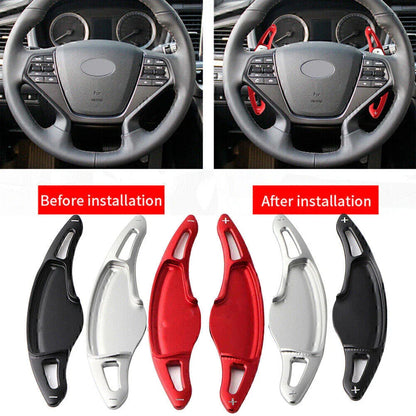 Steering Wheel Shift Paddle Gear Shifter Extension for Hyundai Sonata (2015-2019)
