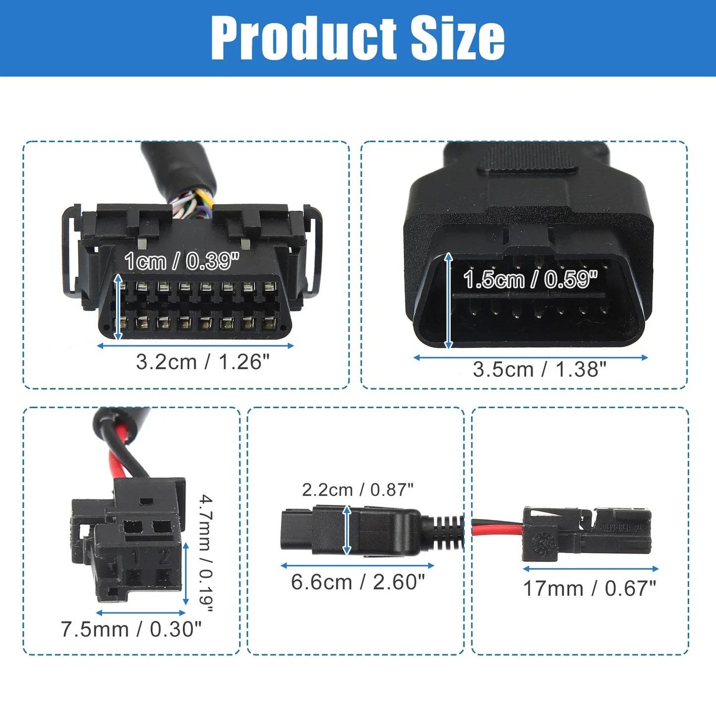 OBD2 Cable Replacement for Dodge Ram 1500 (2018-2020)