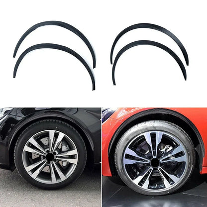 Wheel Eyebrow Protector Exterior Rubber Trim Flare