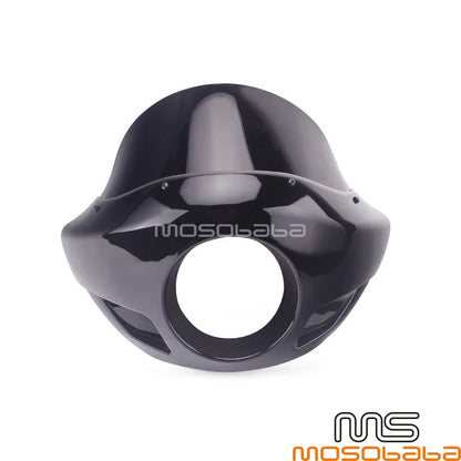 5 3/4" Headlight Fairing Windshield for Harley Low Rider, Fat Bob (2006-2023)