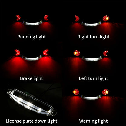 Rear LED Turn Signal Brake Light Bar for Harley Touring Road Glide (2010-2023)
