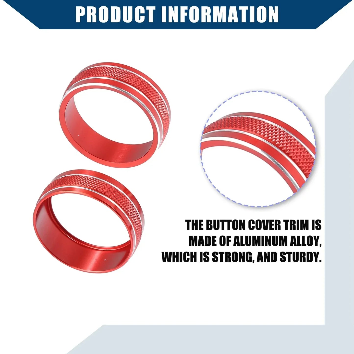 Console Drive Mode Switch Knob Cover for Lexus ES250 ES300h (2018-2023) Red