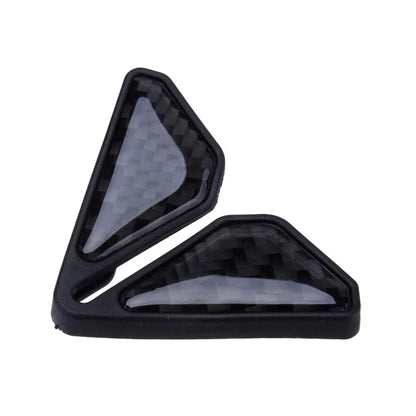 2 x Black Anti-Scratch Car Door Corner Protectors