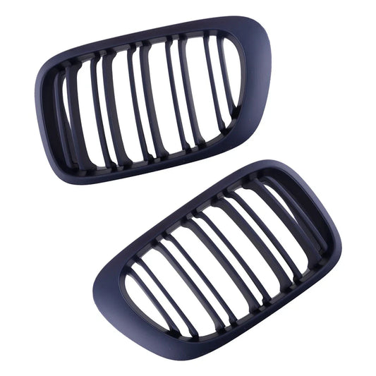 2 x Front Kidney Grilles for BMW 3 Series E46 M3 (2000-2006)
