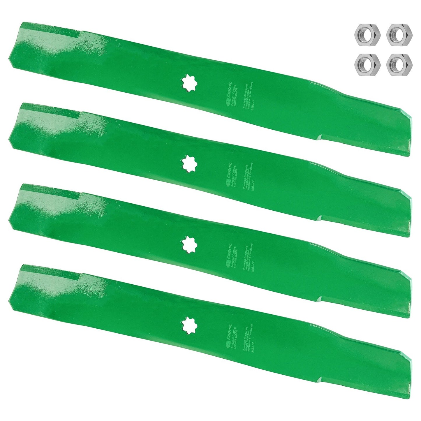 Deck Blade and Nut 42 Inch for John Deere GX21694 (2007–2016)