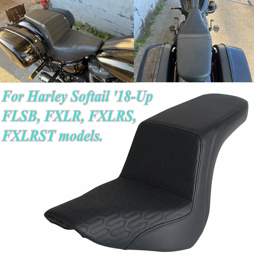 Driver Rear Passenger Seat Cushions for Harley Softail Low Rider S (2020)